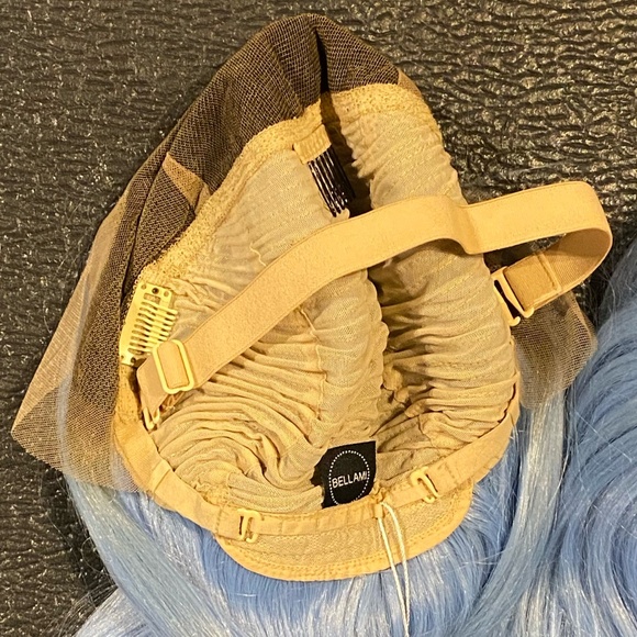 Bellami Synthetic Blue Wig 26" - Picture 3 of 3